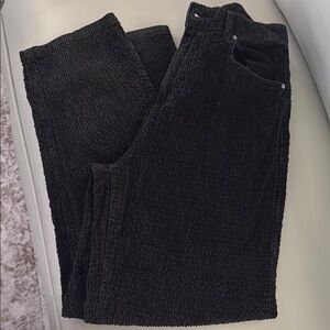 BDG Black Corduroy Pants Straight-Leg